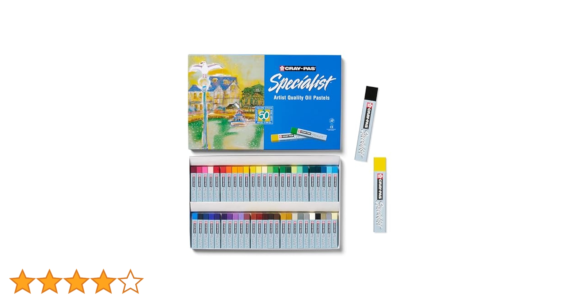 SAKURA サクラクレパス　スペシャリスト　50色 クレパス スペシャリスト50色｜クレパススペシャリスト